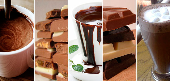 Горячий шоколад из шоколада