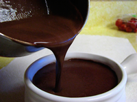 Горячий шоколад с кофе