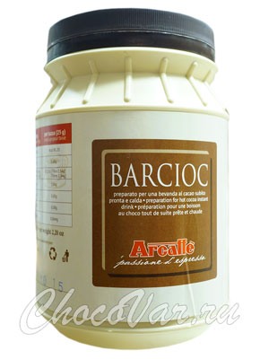 Горячий шоколад Barcioc 1 кг, банка