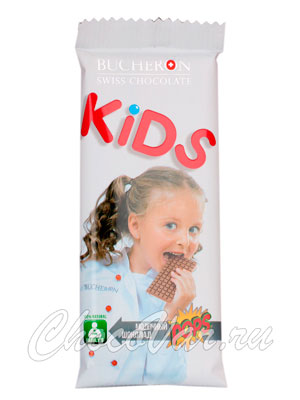 Шоколад Bucheron Kids молочный со злаками 50 гр