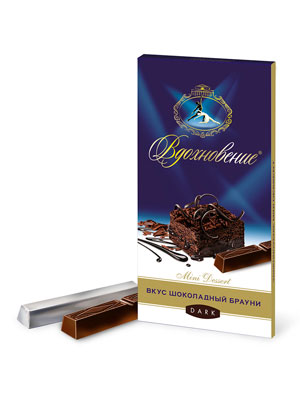 Шоколад Бабаевский Вдохновение Шоколадный брауни 100 гр