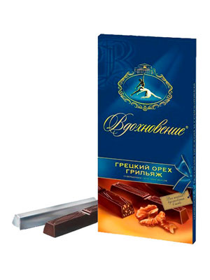 Шоколад Бабаевский Грецкий орех Грильяж 100 гр