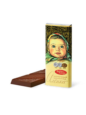 Шоколад Красный Октябрь Аленка 60 гр