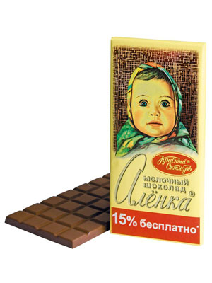 Шоколад Красный Октябрь Аленка 200 гр