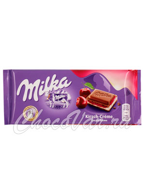 Шоколад Milka Cherry Cream 100 гр