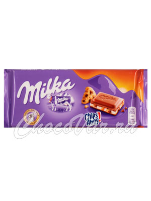 Шоколад Milka Chips ahoy 100 гр