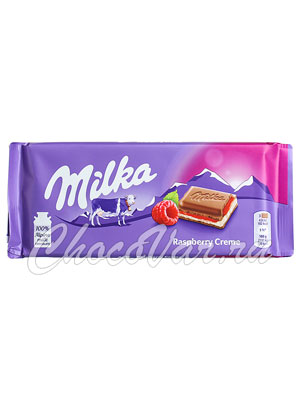 Шоколад Milka Raspberry Cream 100 гр
