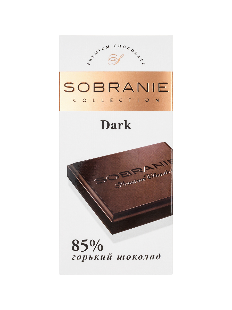 Шоколад Sobranie Горький апельсин с миндалем 90 гр